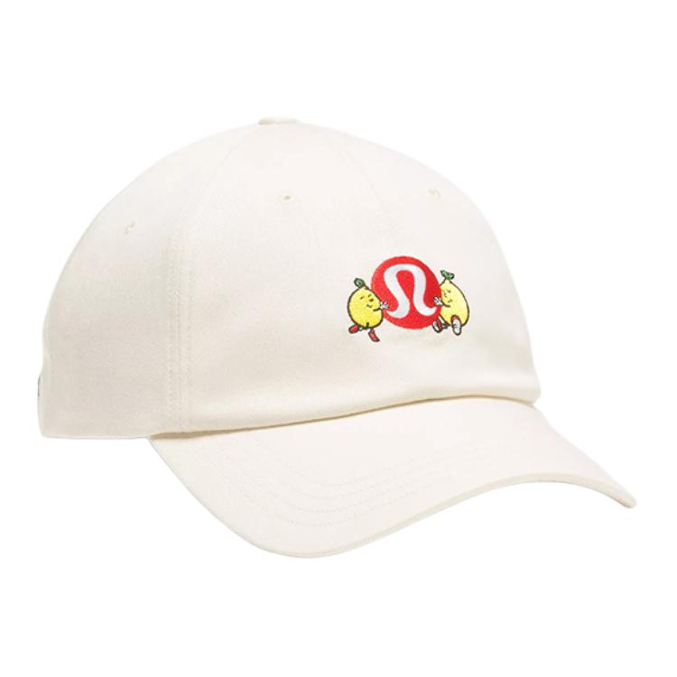 

Lululemon Хлопковая бейсболка унисекс белая, White