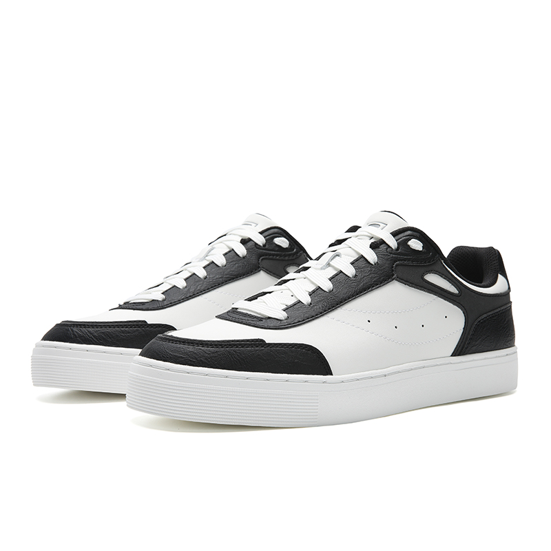 FILA SHADOW 1S Легкие низкие кроссовки для скейтбординга мужские белый черный — фото 4