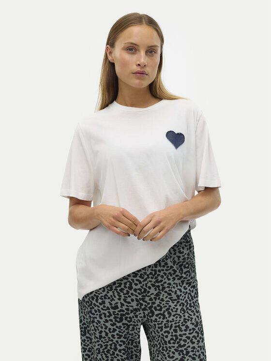 

Футболка свободного кроя Vero Moda, белый