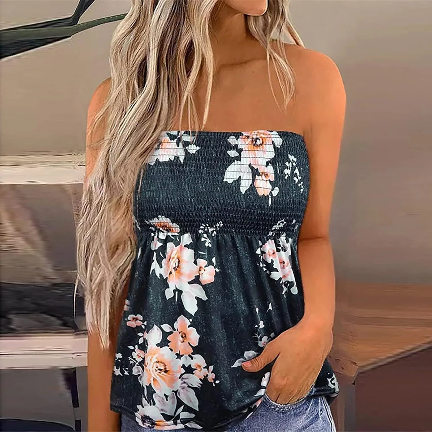 Блуза, женская, Casual Shirts, серый — фото 2