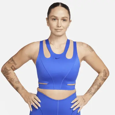 

Спортивный бюстгальтер Nike FutureMove, цвет Hyper Royal/Clear