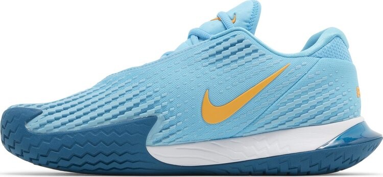 Кроссовки NikeCourt Zoom Vapor Cage 4 Rafa 'Baltic Blue Vivid Orange', синий — фото 3