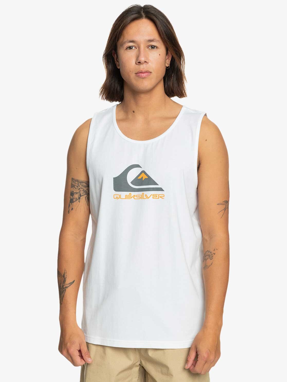 

Майка Quiksilver COMP LOGO TANK, белый