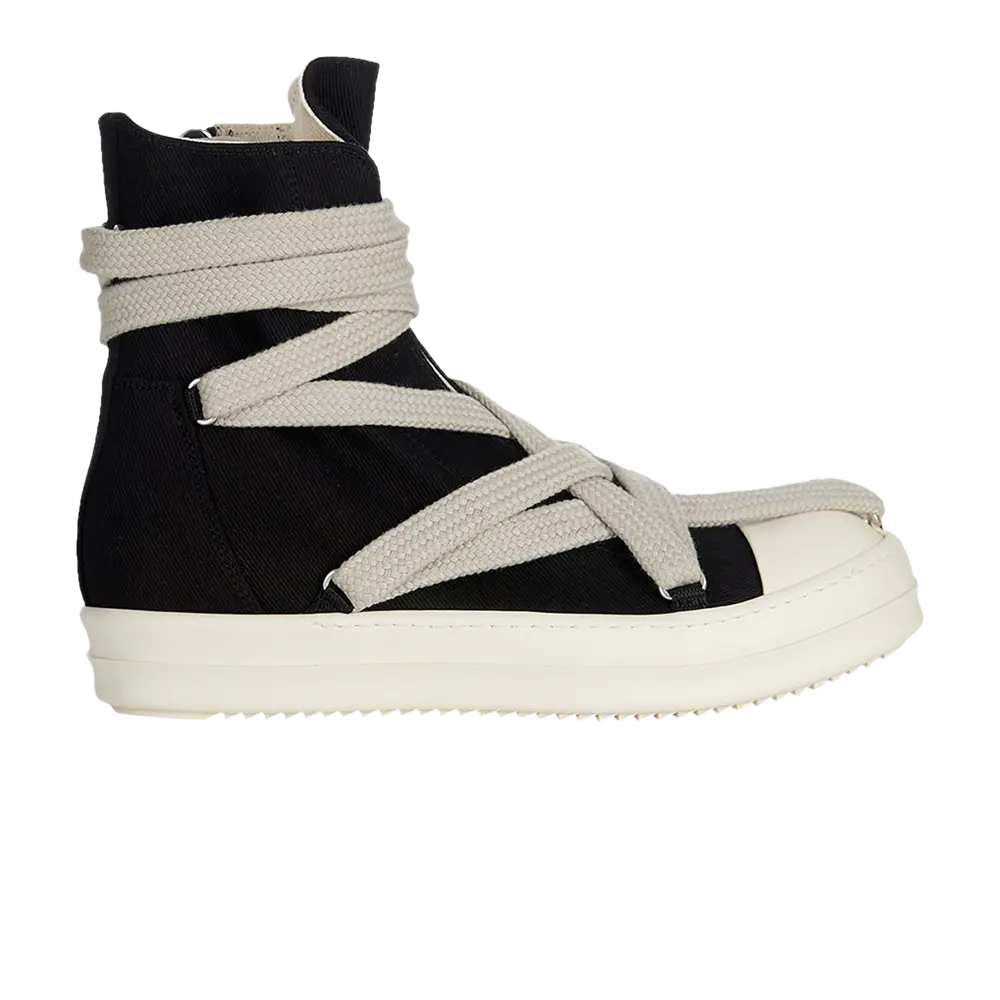 Высокие кроссовки Rick Owens DRKSHDW Luxor Hexa High, черный