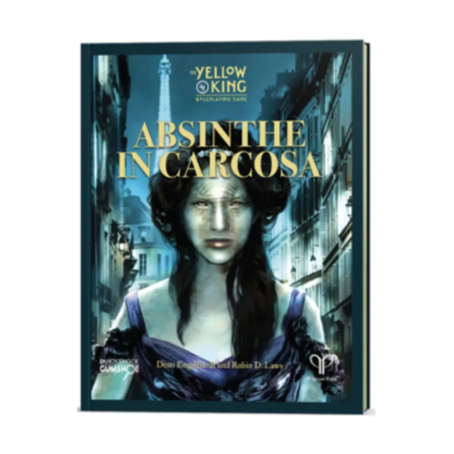 

Yellow King - Absinthe in Carcosa, Gumshoe RPGs, твердый переплет