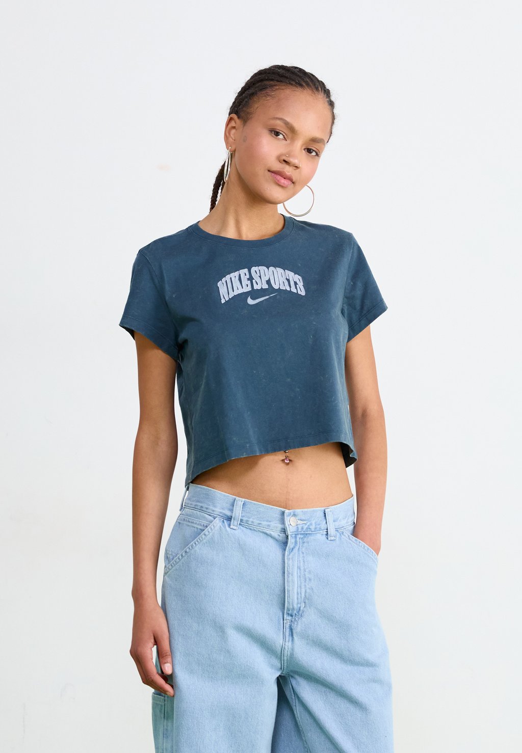 

Футболка с принтом TEE Nike Sportswear, синий