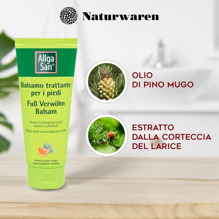 Vergr San Balsamo Trattante для ног 100мл Naturwaren Italia Srl — фото 3