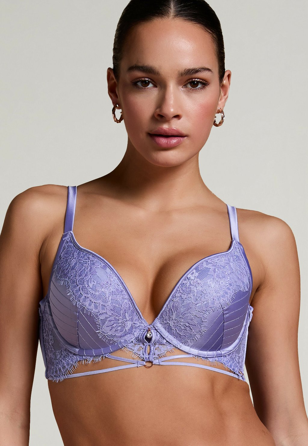 

Бюстгальтер пуш-ап CHARLIE Hunkemöller, фиолетовый