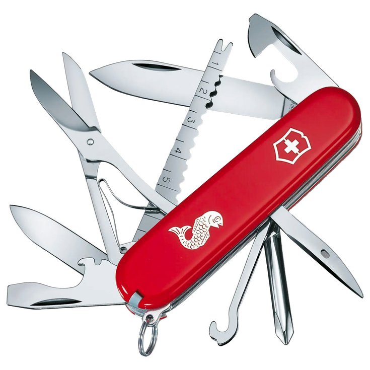 

Рыбацкий красный нож Victorinox
