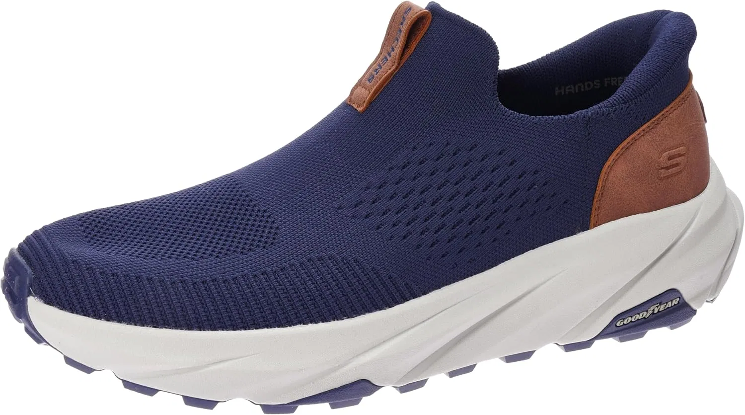 Мужские кроссовки Skechers Conner-Milton Pull On, Nvy Navy