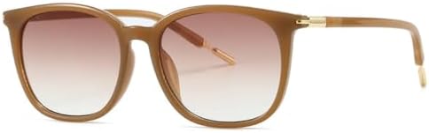 

Модные квадратные солнцезащитные очки-гелевые линзы для женщин, ретро-градиентные линзы, защита от УФ-излучения UV400, трендовые солнцезащитные очки для мужчин MTZJH, Tea Tea Gradient