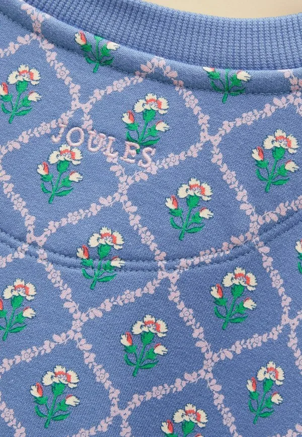 Платье эмма с длинными рукавами для повседневной носки Joules, Blue — фото 3