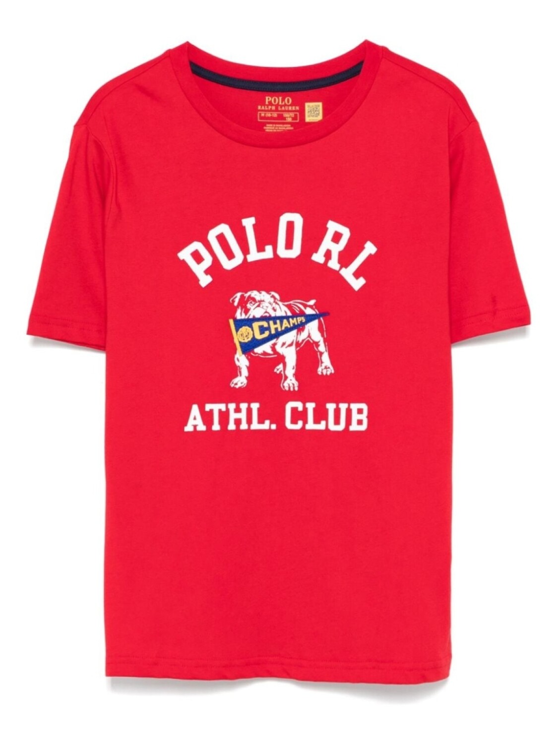 

Футболка с логотипом Ralph Lauren Kids, красный