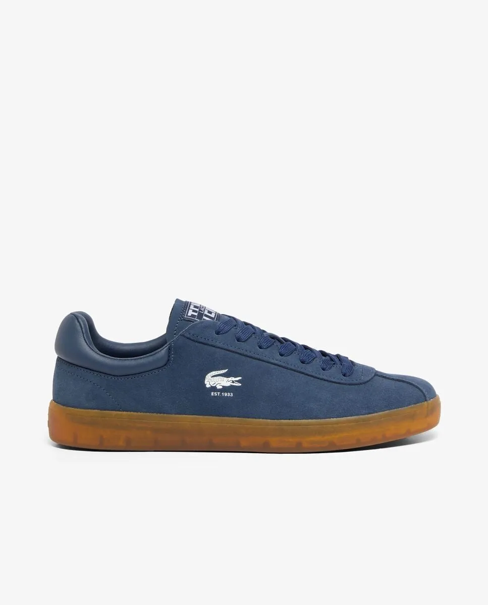 

Мужские спортивные кроссовки Baseshot из замши Lacoste, темно-синий