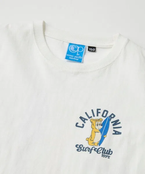 Детская футболка Ocean Pacific с принтом California Bear — фото 3