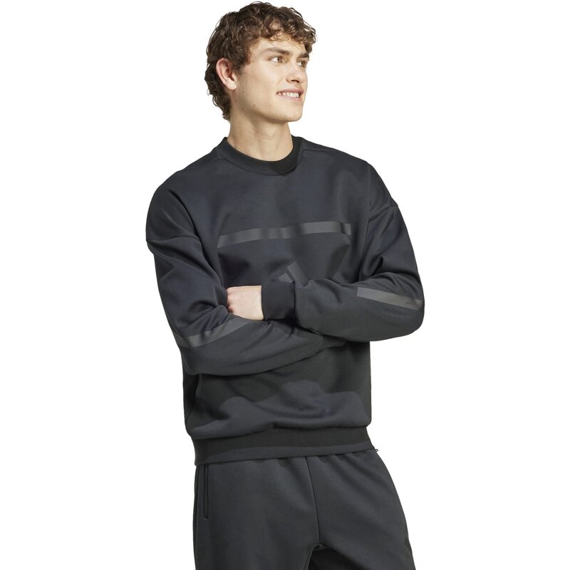 Толстовка новая zne (нормальная и длинная) Adidas, черный — фото 4