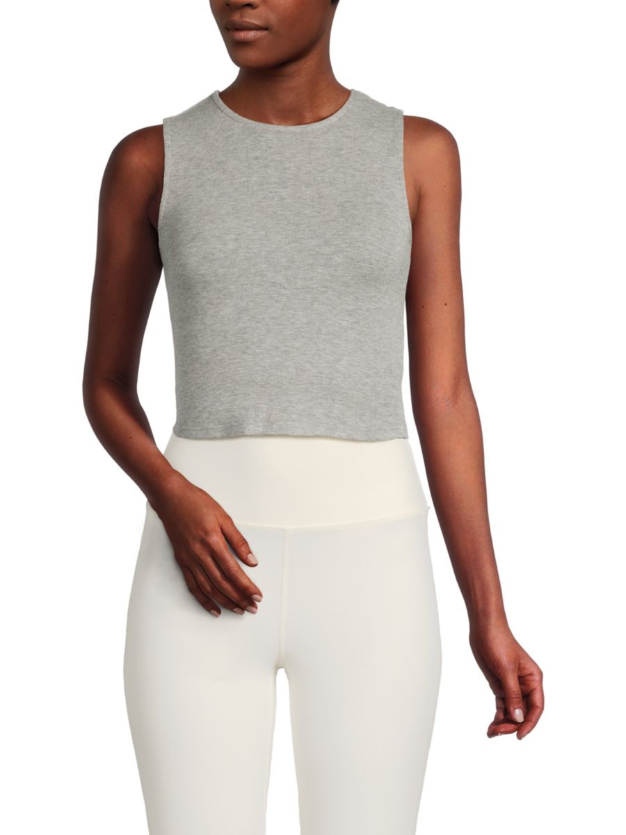 

Майка из хлопковой смеси IVL, цвет Heather Grey