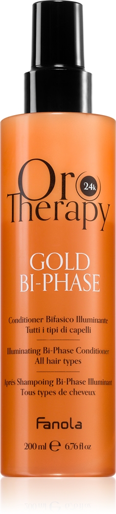 

Двухфазный несмываемый кондиционер Oro Therapy Gold Fanola, 200 мл