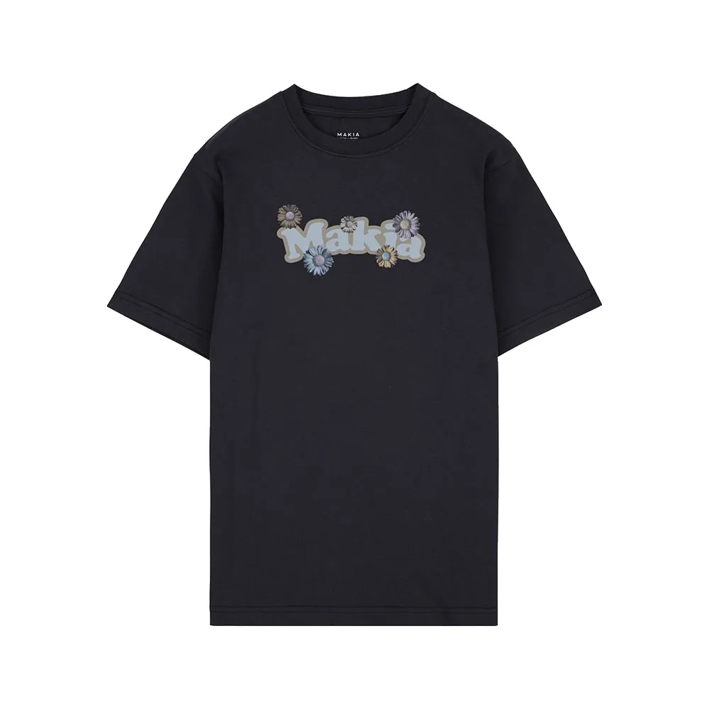 

Футболка Makia Fleurine с короткими рукавами, черный