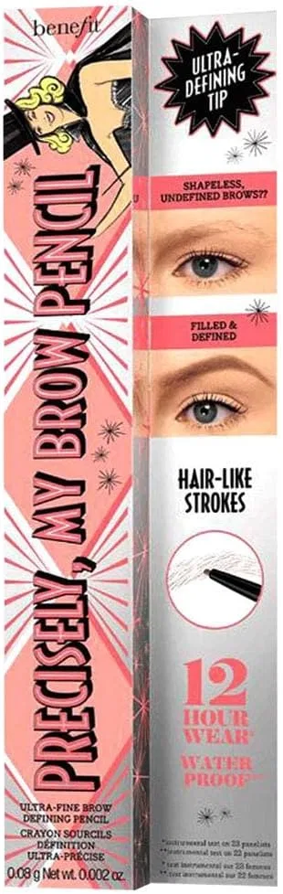 Карандаш для бровей Benefit Precisely, My Brow Pencil Ultra Fine Shape & Define, 0,01 г, серый — фото 4