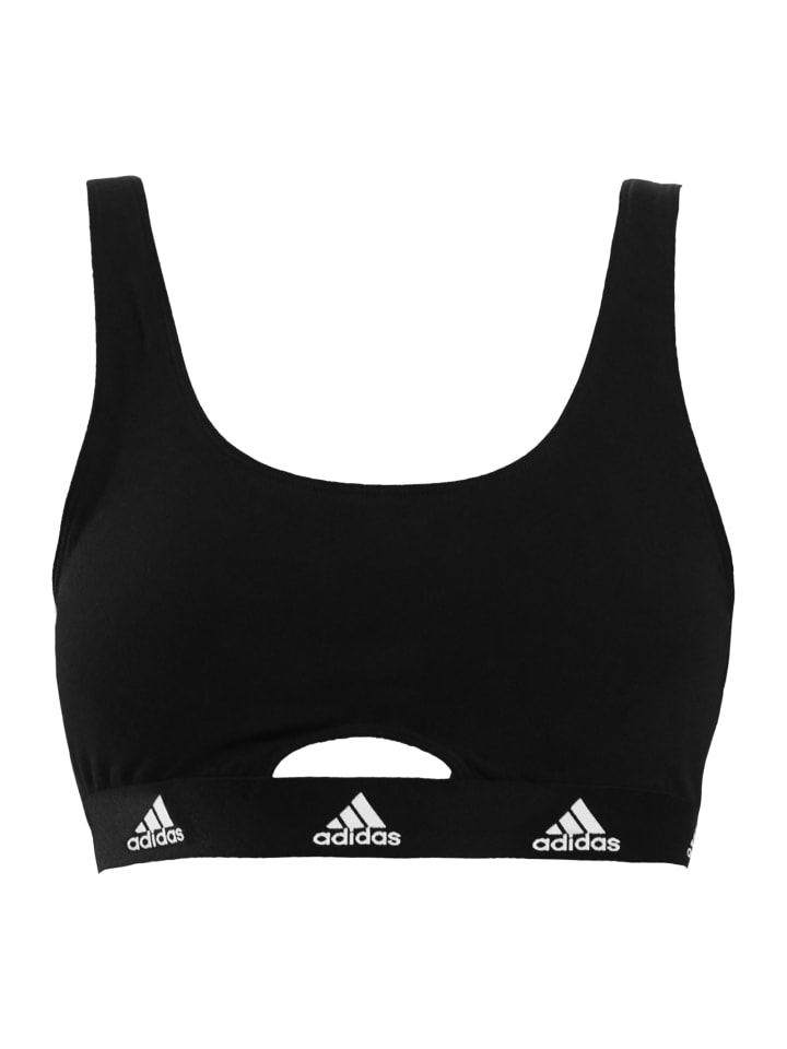 

Спортивный бюстгальтер Adidas, черный
