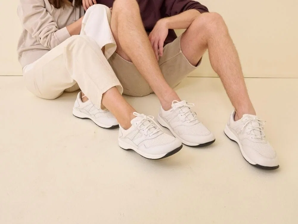 Беговые кроссовки BÄR Easyrun унисекс на шнуровке, обеспечивающие 100% свободу движений в области пальцев, дышащие, White — фото 3