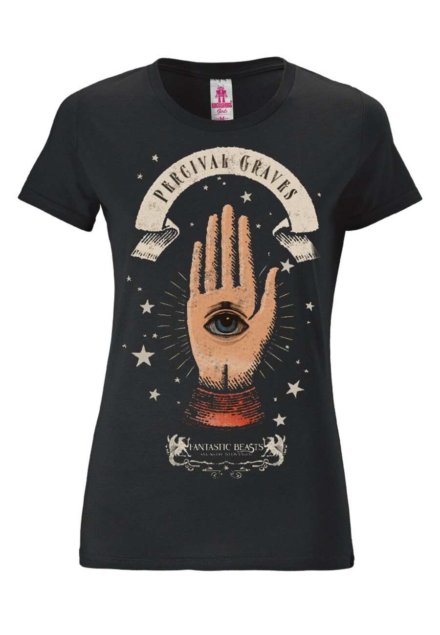 

Футболка LOGOSHIRT Shirt Fantastic Beasts - Percival Graves, черный
