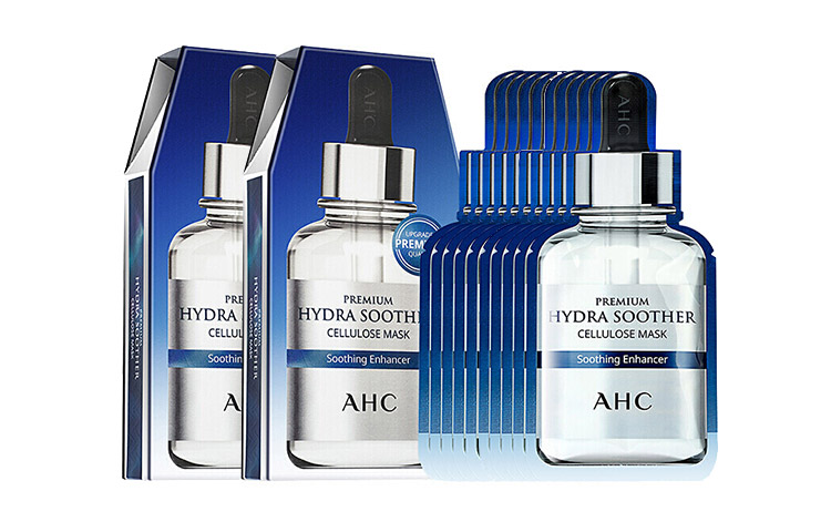 Маска для лица A.H.C — Hyaluronic Acid успокаивающая, подтягивающая, увлажняющая, восстанавливающая Gold Model — фото 3