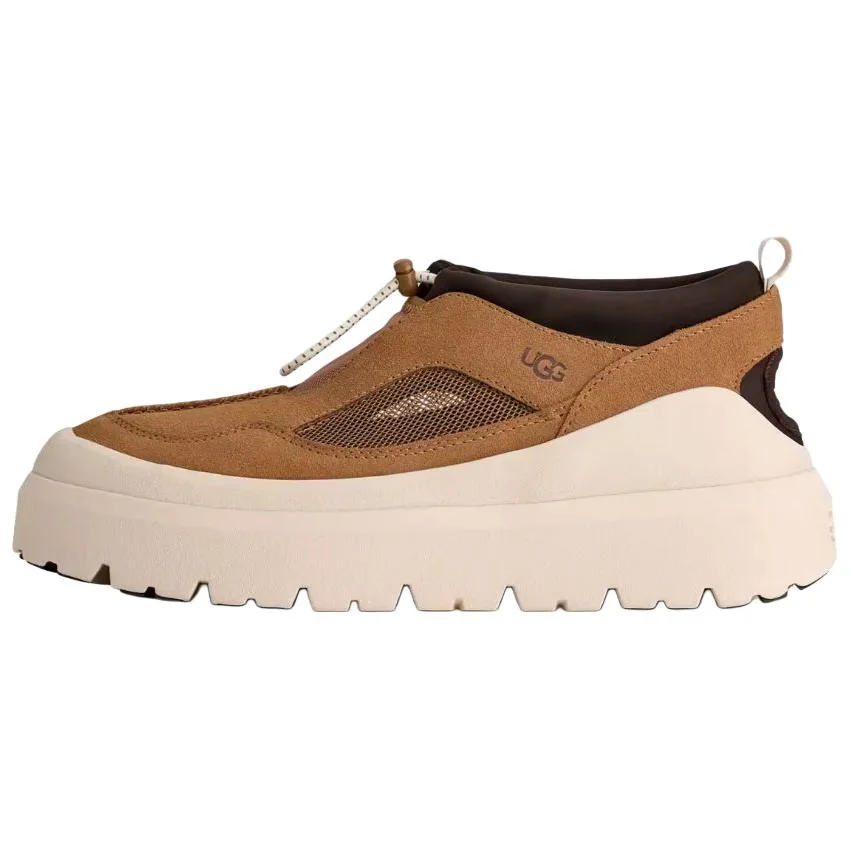 UGG Heritage Utility Axoid Suede Low top Casual Shoes Men's Chestnut