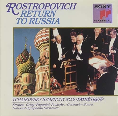 

CD диск Rostropovich: Return to Russia