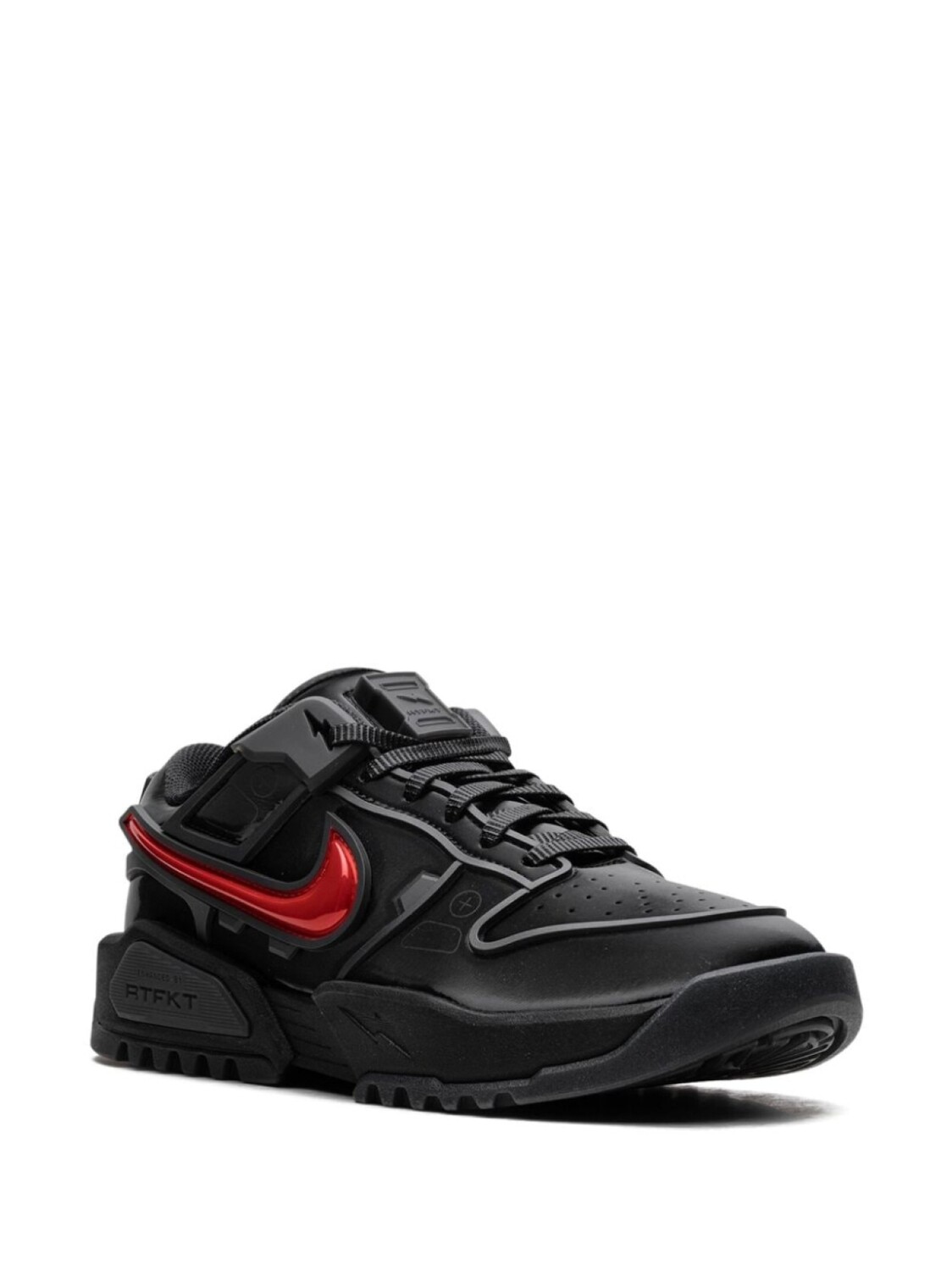 Кроссовки Nike x RTFKT Dunk Genesis Low "Clone X (Edition of 5849)", черный — фото 2