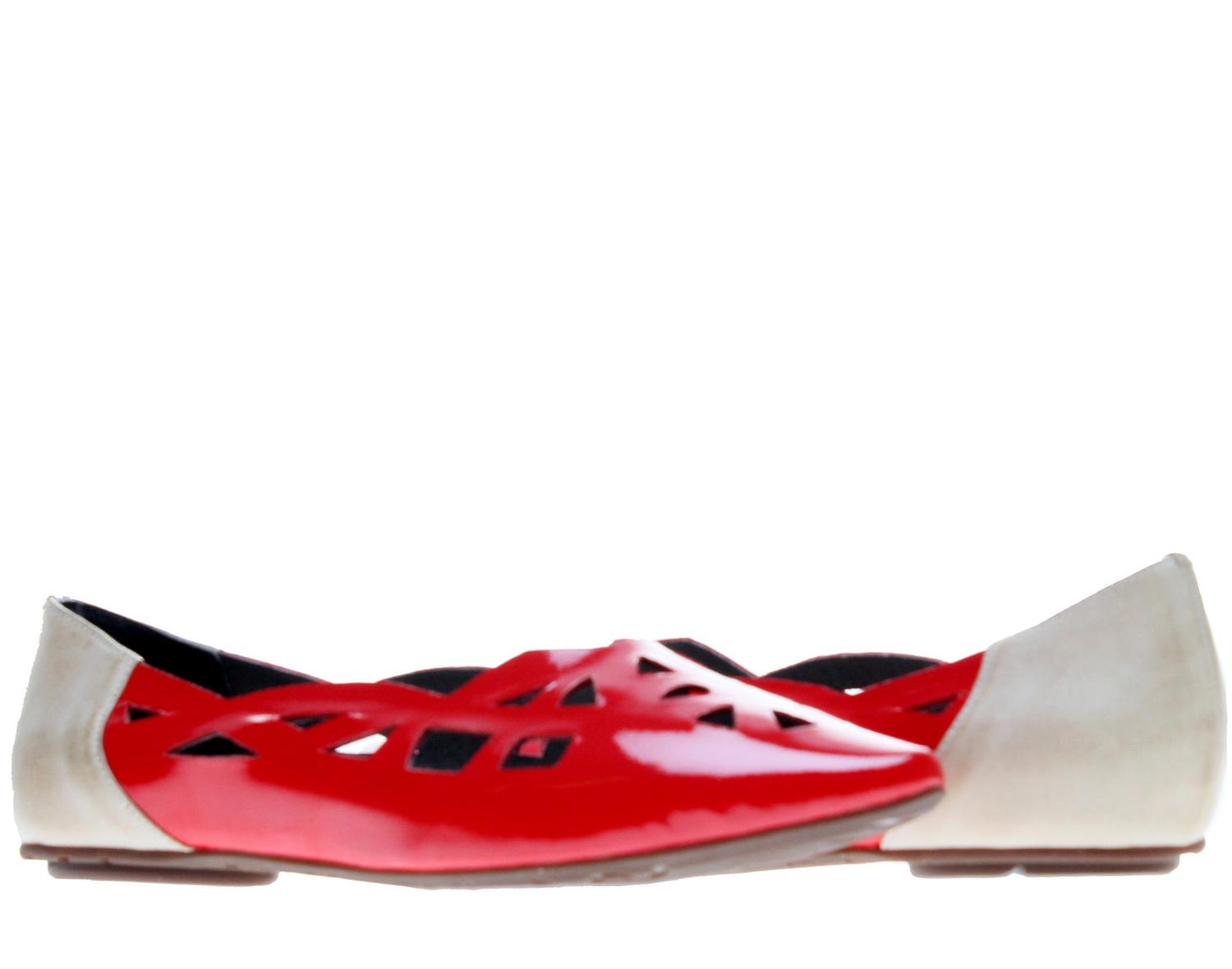 Chocolat Blu Glory Flat Red Женские туфли