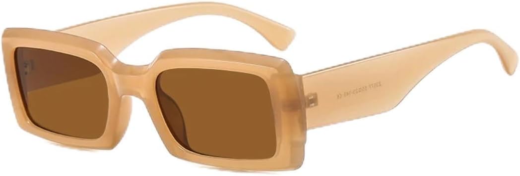 

Винтажные большие солнцезащитные очки для женщин, роскошные мужские солнцезащитные очки для активного отдыха, путешествий, вождения, защита от УФ-излучения UV400 VVTWSSW, Tea Brown