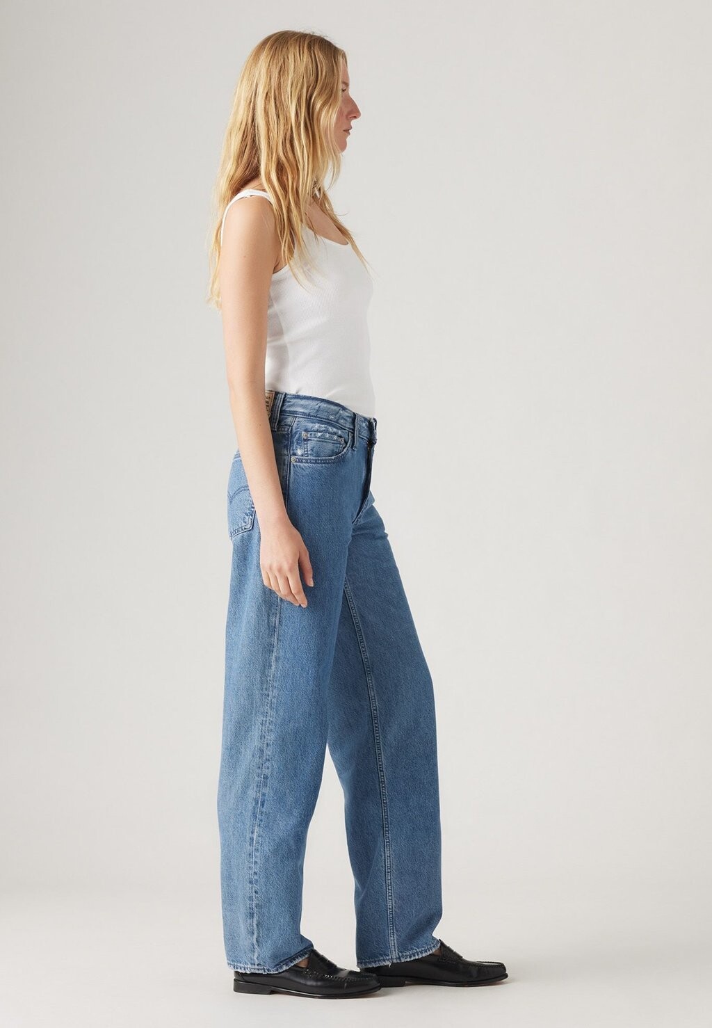 

Джинсы свободного кроя WELLTHREAD BAGGY DAD Levi's®, синий деним