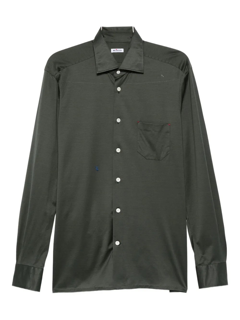 

Рубашка Nerano Kiton, зеленый