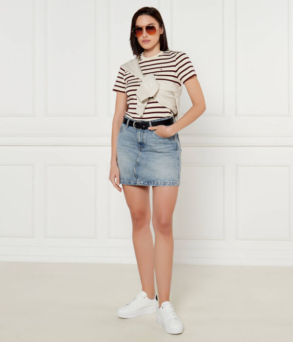 Футболки Slim fit Tommy Hilfiger, красный — фото 2