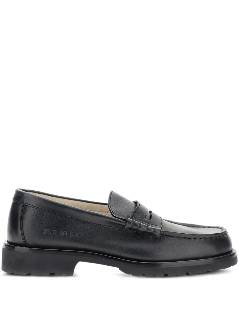 

Кожаные лоферы пенни Common Projects, черный