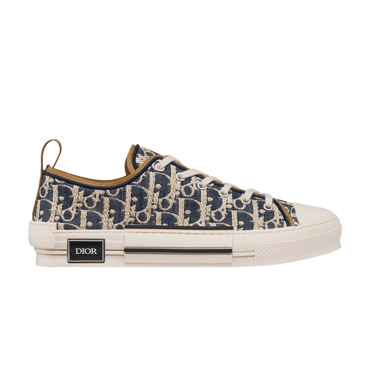 

Кроссовки Dior Dior B23 League Low 'Raffia-Effect Dior Oblique - Denim', синий