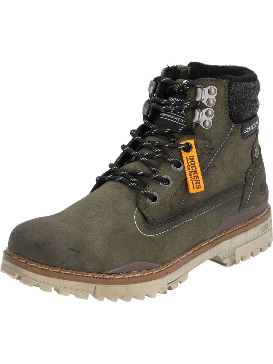 

Ботинки на шнуровке Dockers by Gerli, Olive