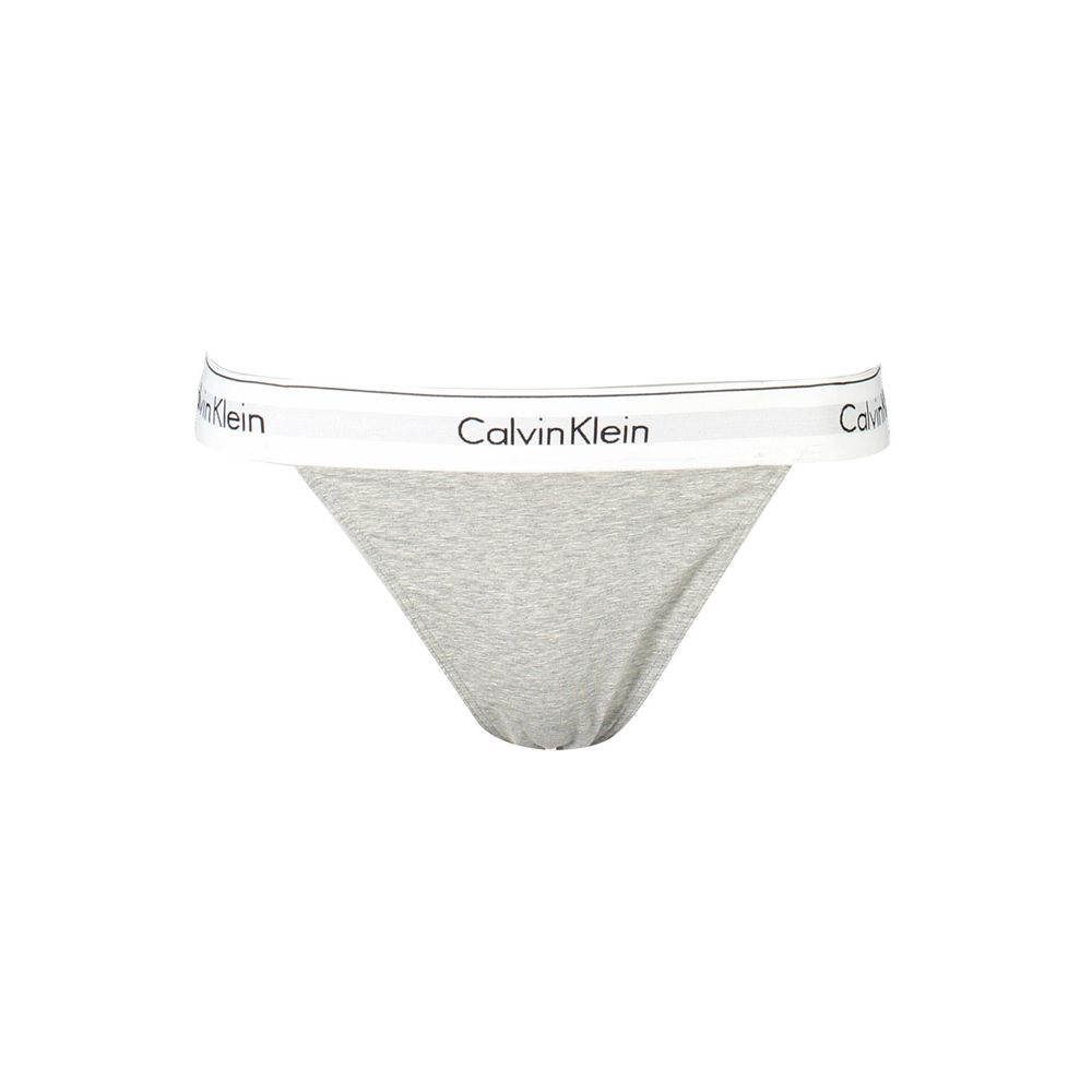 

Серое хлопковое нижнее белье Calvin Klein