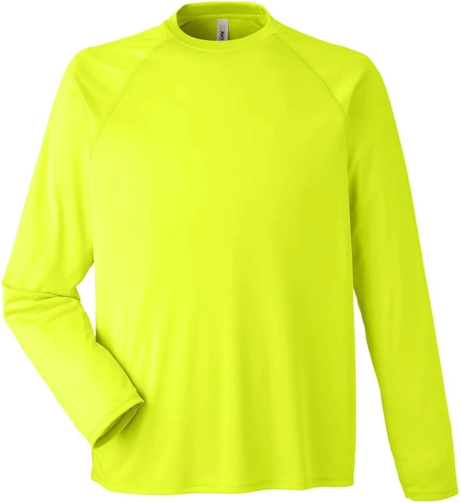 

Core 365 Unisex Ultra UVP футболка с длинным рукавом реглан