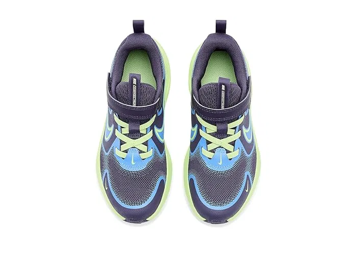 Кроссовки Cosmic Runner Swoosh Nike Kids, Dark Raisin/Light Liquid Lime — фото 3
