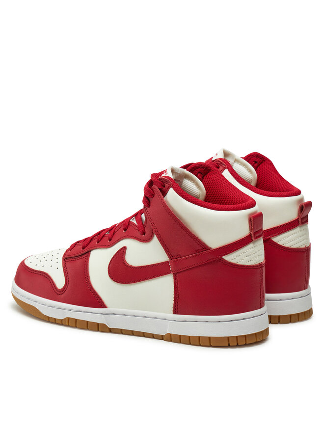 Кроссовки Nike W Dunk High DD1869, красный — фото 3