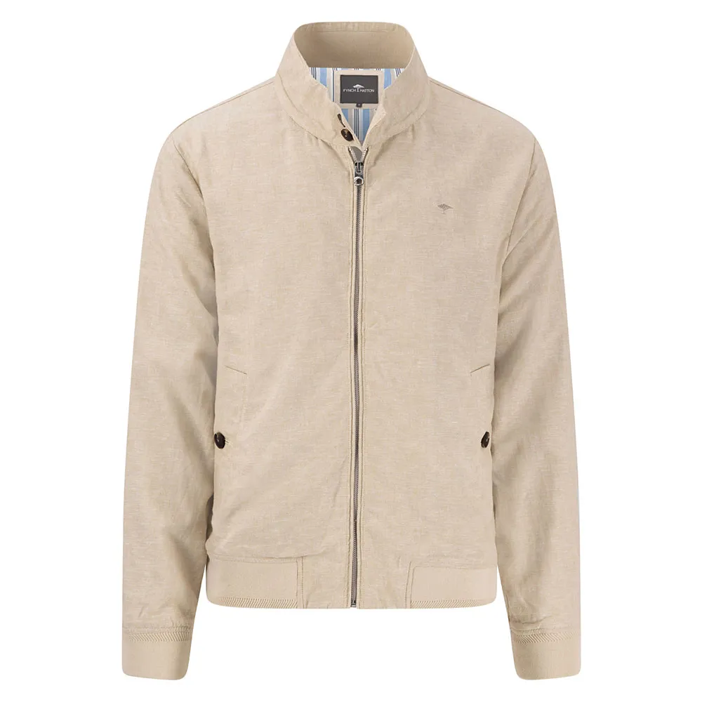 

Куртка Fynch Hatton Linen Melange Harrington, бежевый