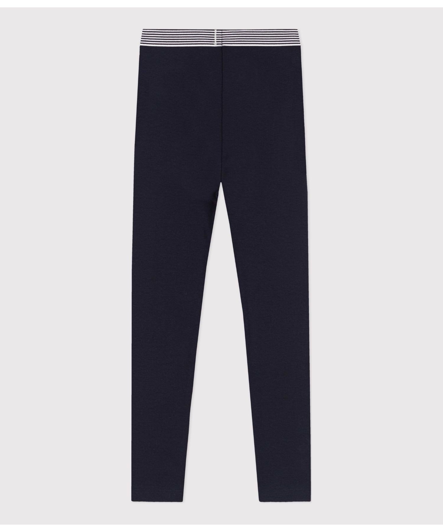 Брюки из эластичного хлопка PETIT BATEAU, Dark Navy — фото 2