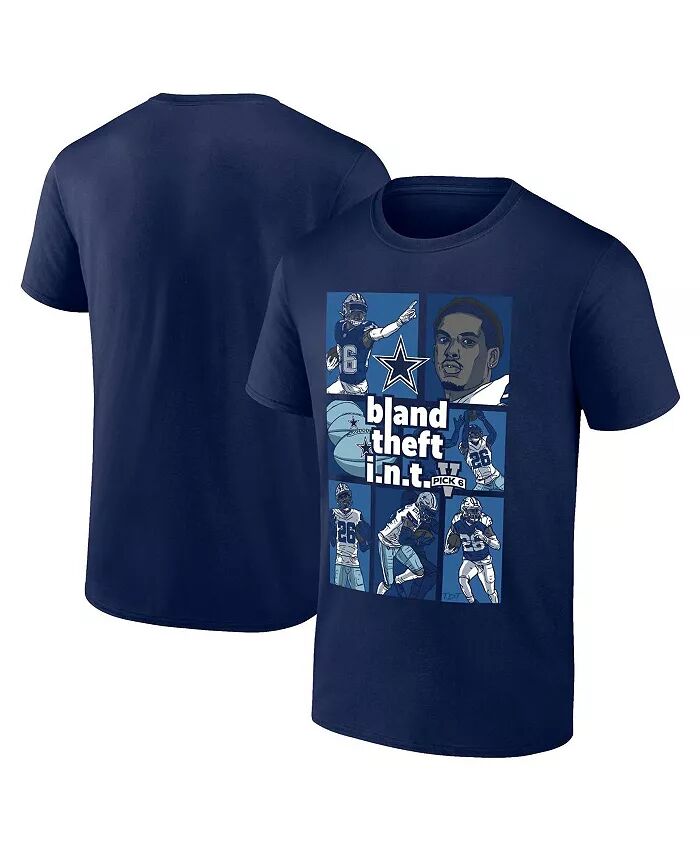 

Мужская футболка DaRon Bland Navy Dallas Cowboys Pick Six Fanatics