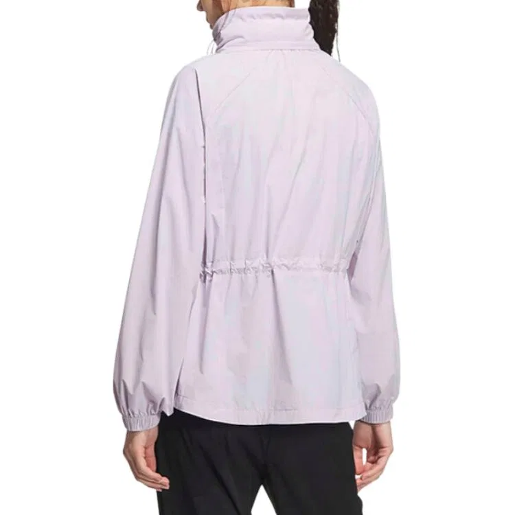 Куртка женская Purple Hooded Moderate Other Adidas — фото 4