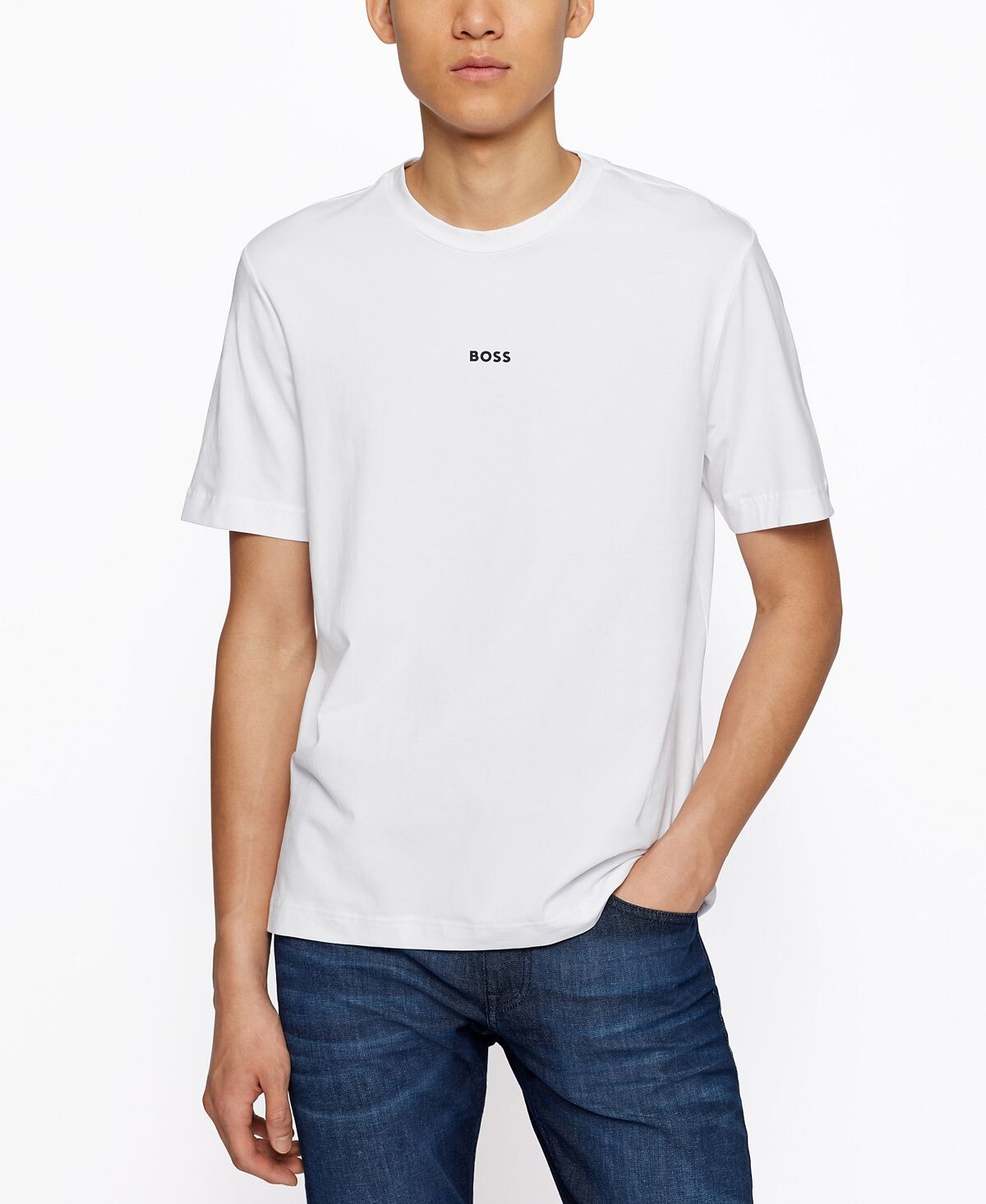 

Мужская футболка свободного кроя Boss Hugo Boss