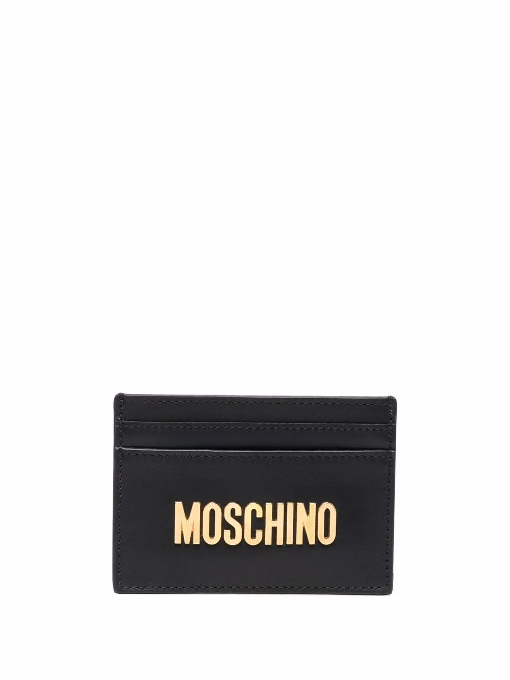 

Картхолдер с логотипом Moschino, черный