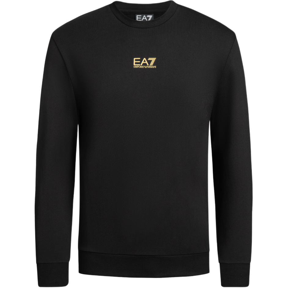 

Футболка с принтом логотипа Ea7 EMPORIO ARMANI, черный